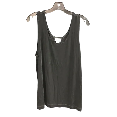 Top Sleeveless Basic By Chicos In Black, Size: Xl