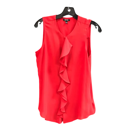 Top Sleeveless By Apt 9 In Red, Size: S