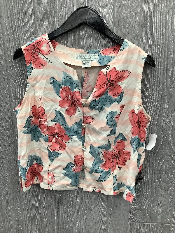 Top Sleeveless By Clothes Mentor In Pink, Size: M