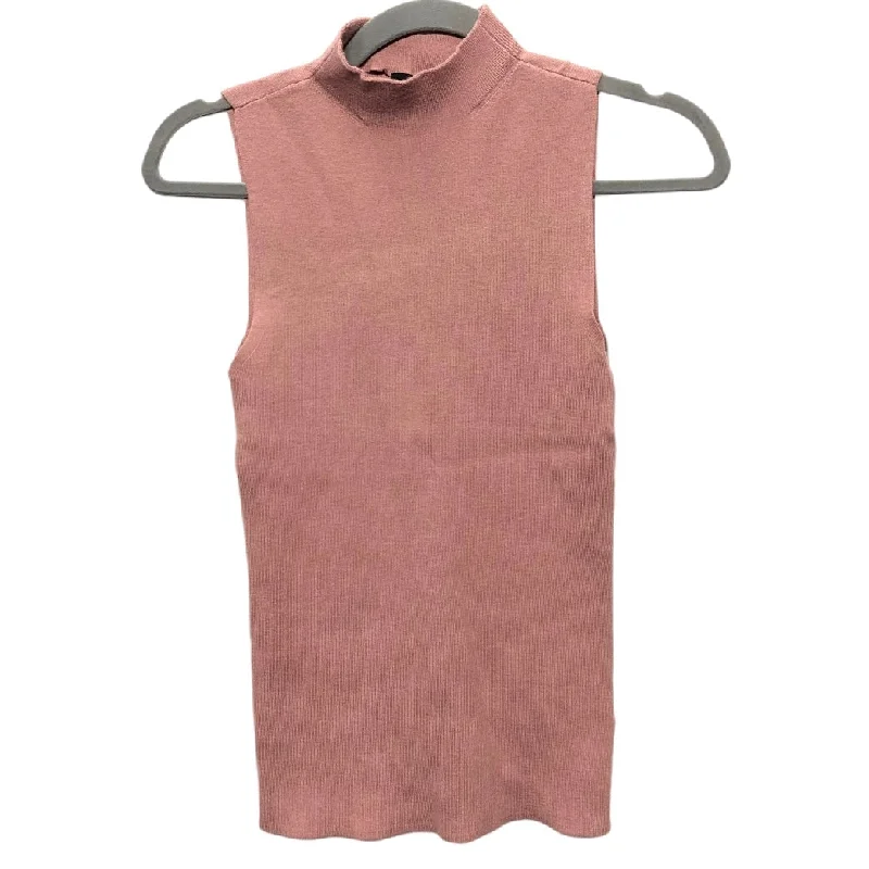 Top Sleeveless By Express In Mauve, Size: S