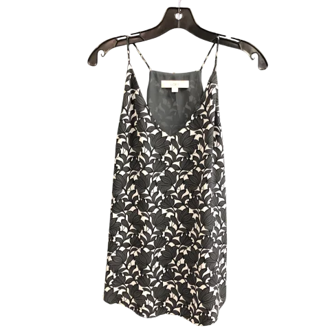 Top Sleeveless By Loft In Grey, Size: S