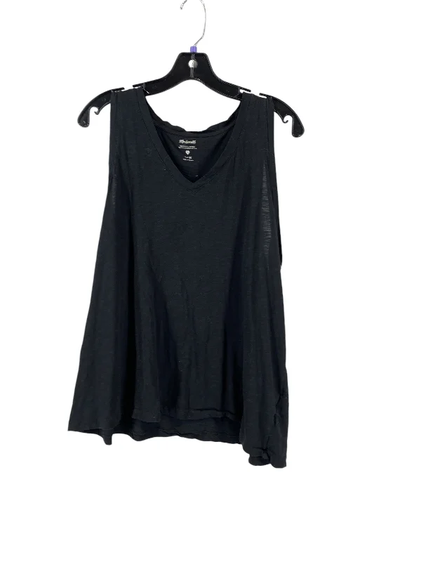 Top Sleeveless By Madewell In Black, Size: 1x