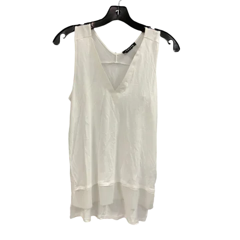 Top Sleeveless By Trouve In White, Size: M