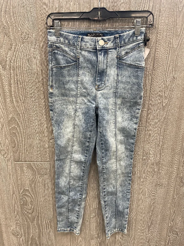 Jeans Skinny By Simply Vera In Blue Denim, Size: 2