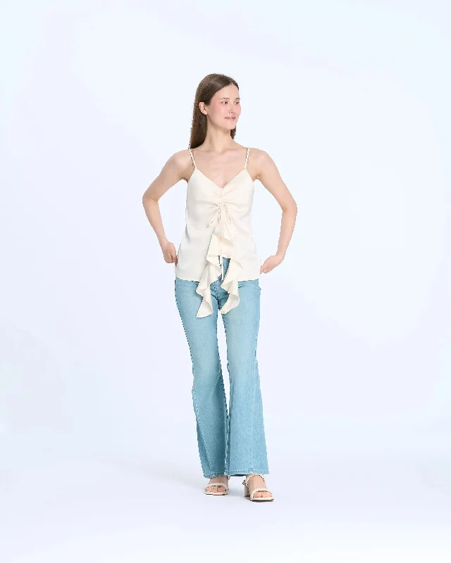 M16735 Tie-Front Slip Top