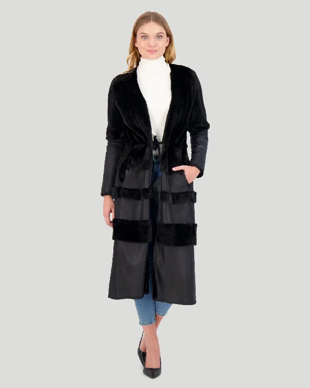 Mink Nappa Coat