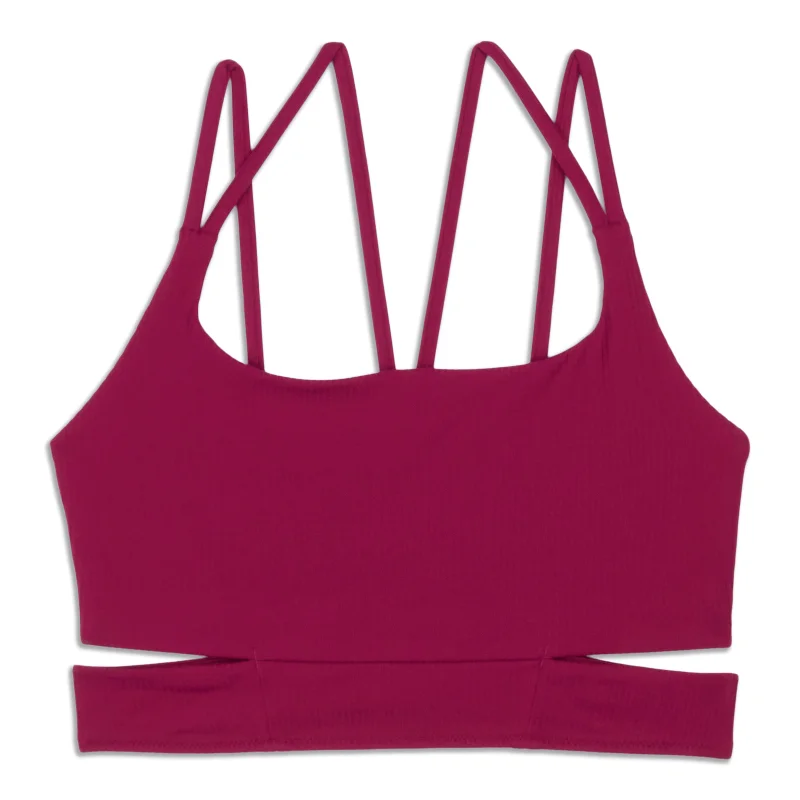 Ribbed Nulu Strappy Yoga Bra - Resale