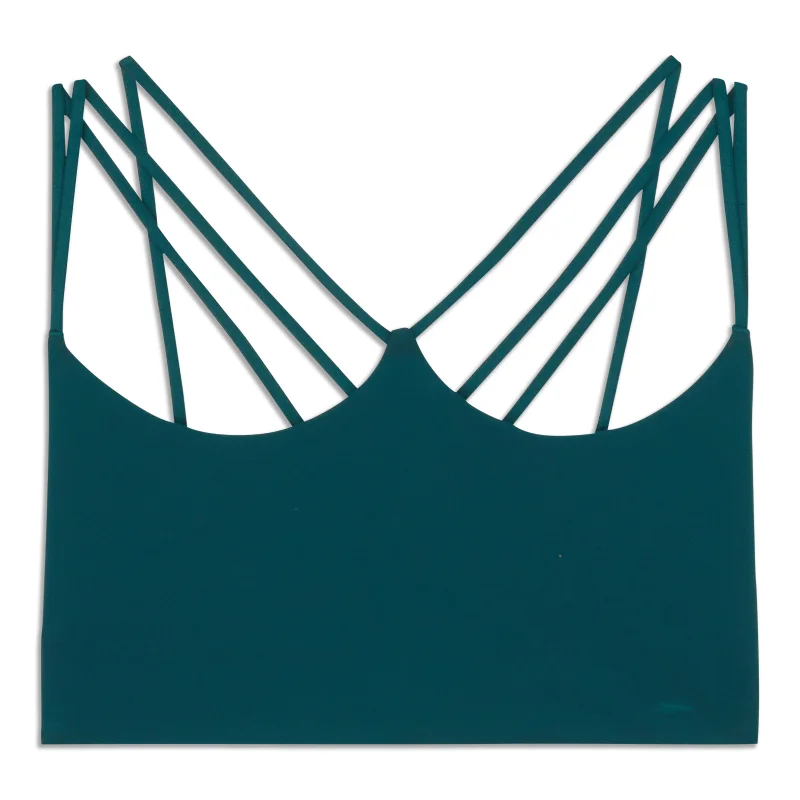 Ribbed Strappy Yoga Bra - Resale