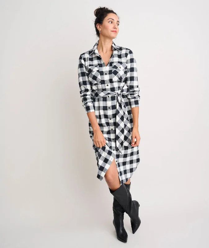 Cotton Midi Colby Shirt Dress