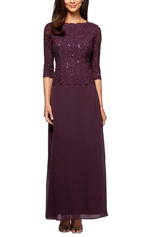 Alex Evenings AE112318 Deep Plum 10 Sale