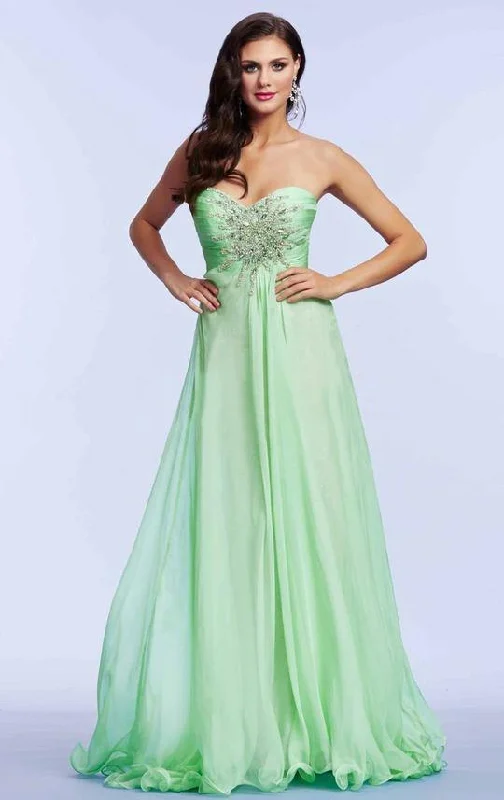 Mac Duggal 78437 Prom Long Strapless Evening Dress