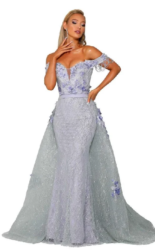 Portia And Scarlett 6001S Long Formal Evening Gown